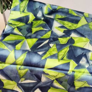 Geometric Printed Semi Cotton Saree