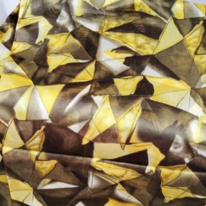 geometric printed saree