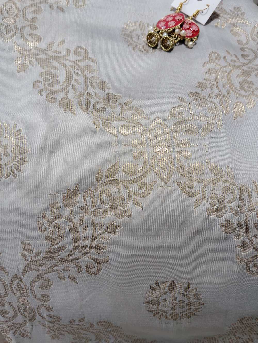 Semi Silk Jacquard Saree with Rich Woven Design-4 Amazing Colours - Image 14