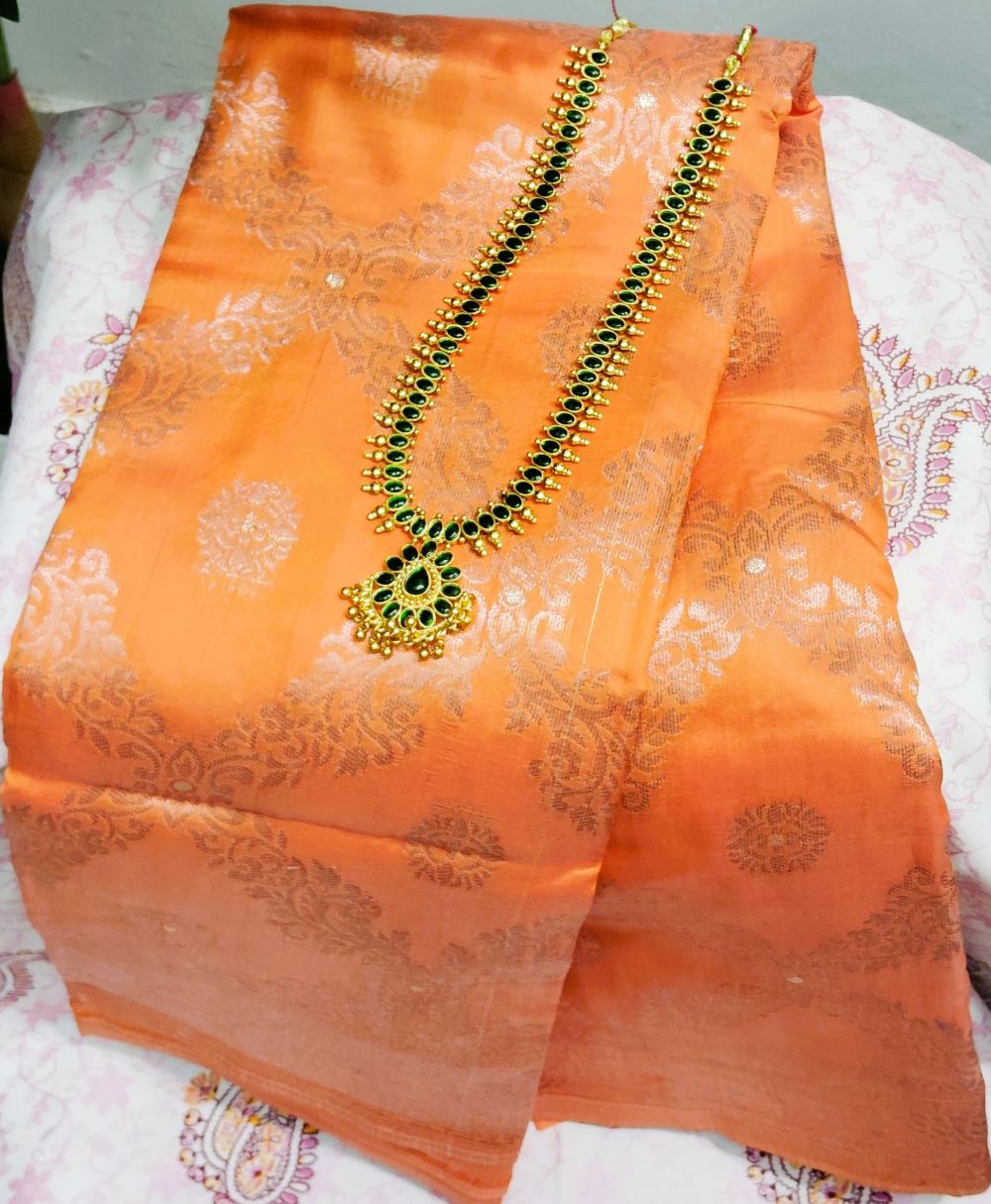Semi Silk Jacquard Saree