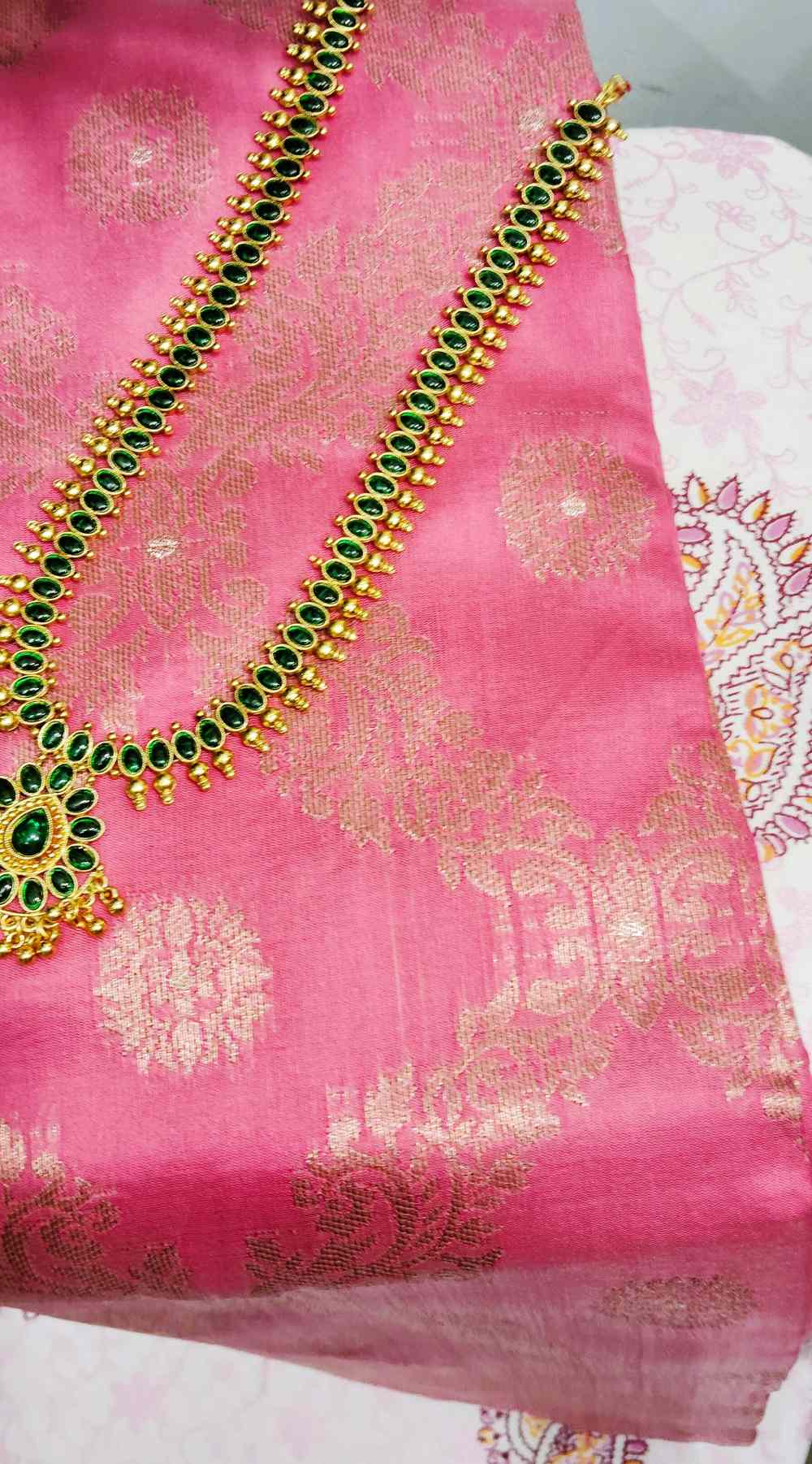Semi Silk Jacquard Saree