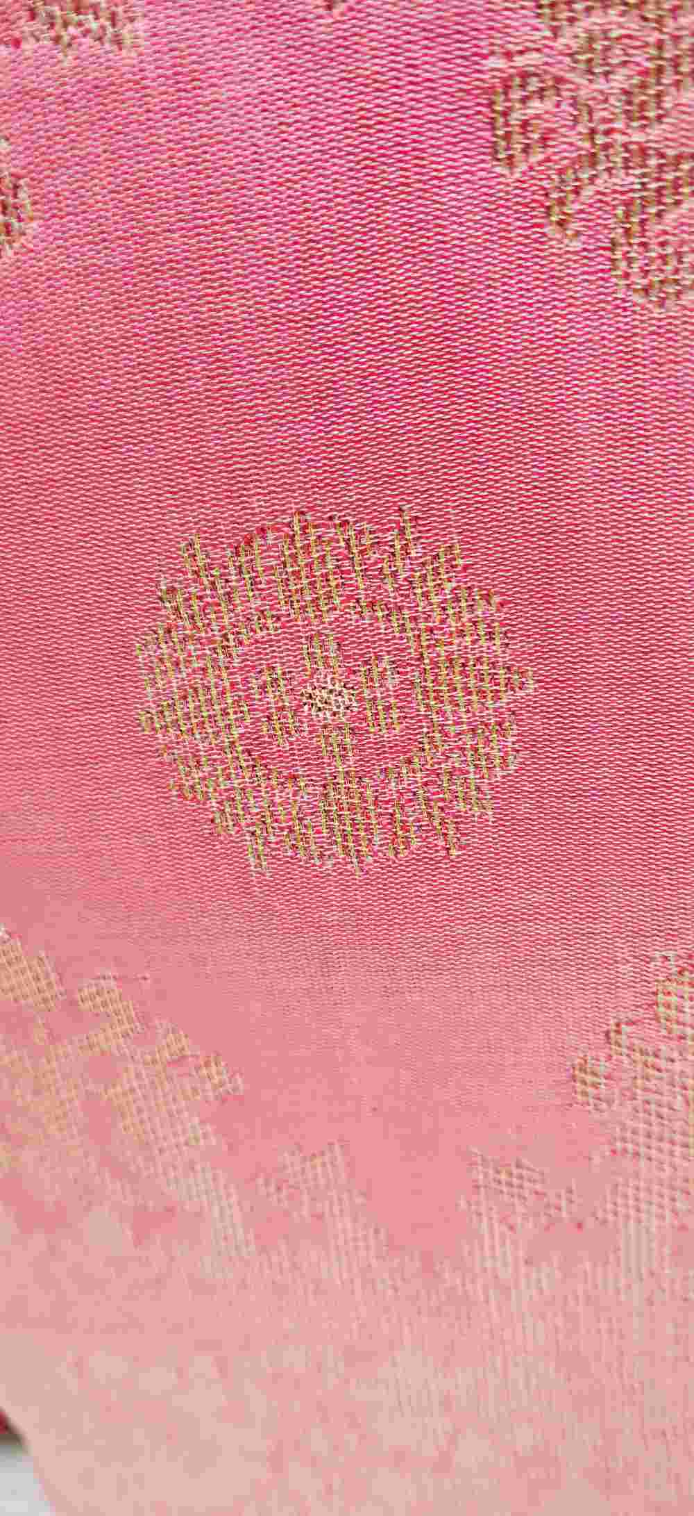 Semi Silk Jacquard Saree with Rich Woven Design-4 Amazing Colours - Image 8