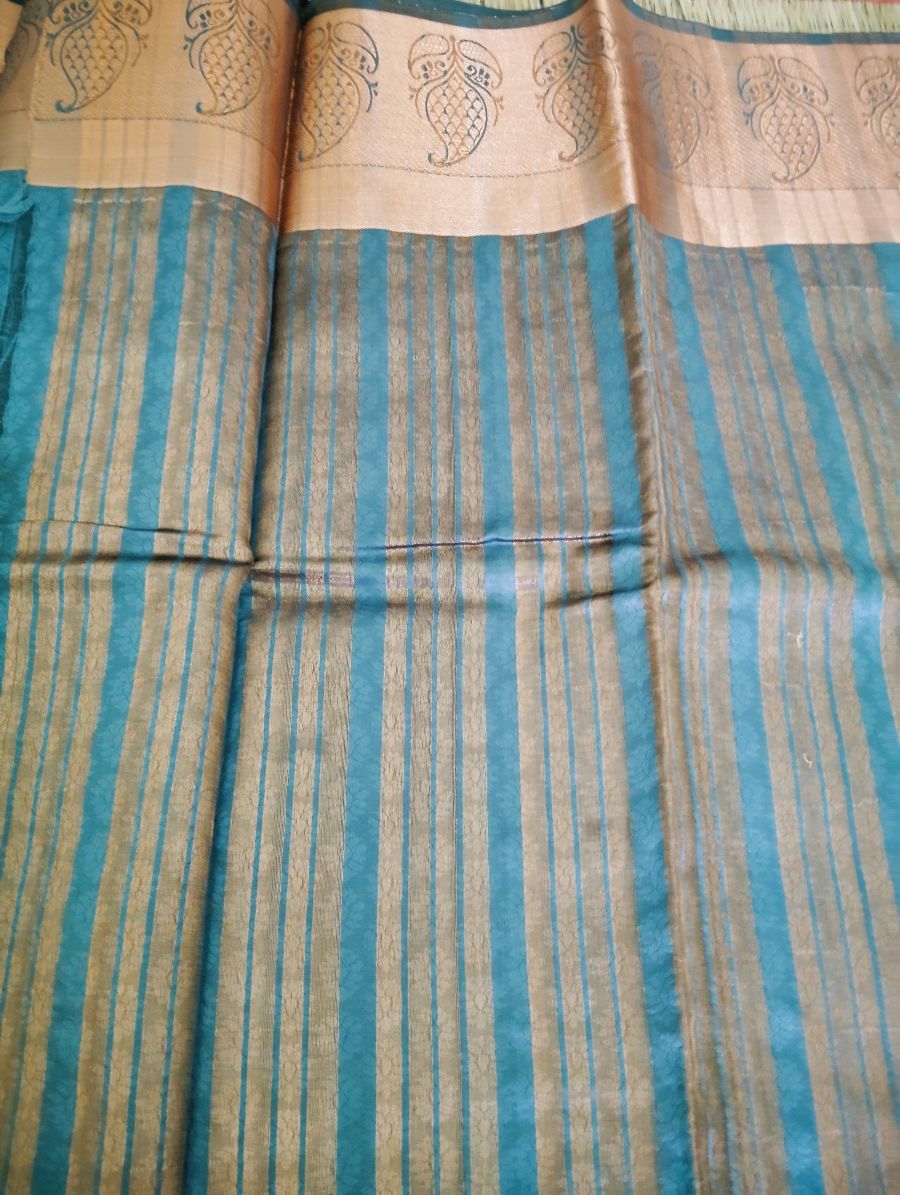 Steel Grey Soft Silk Saree