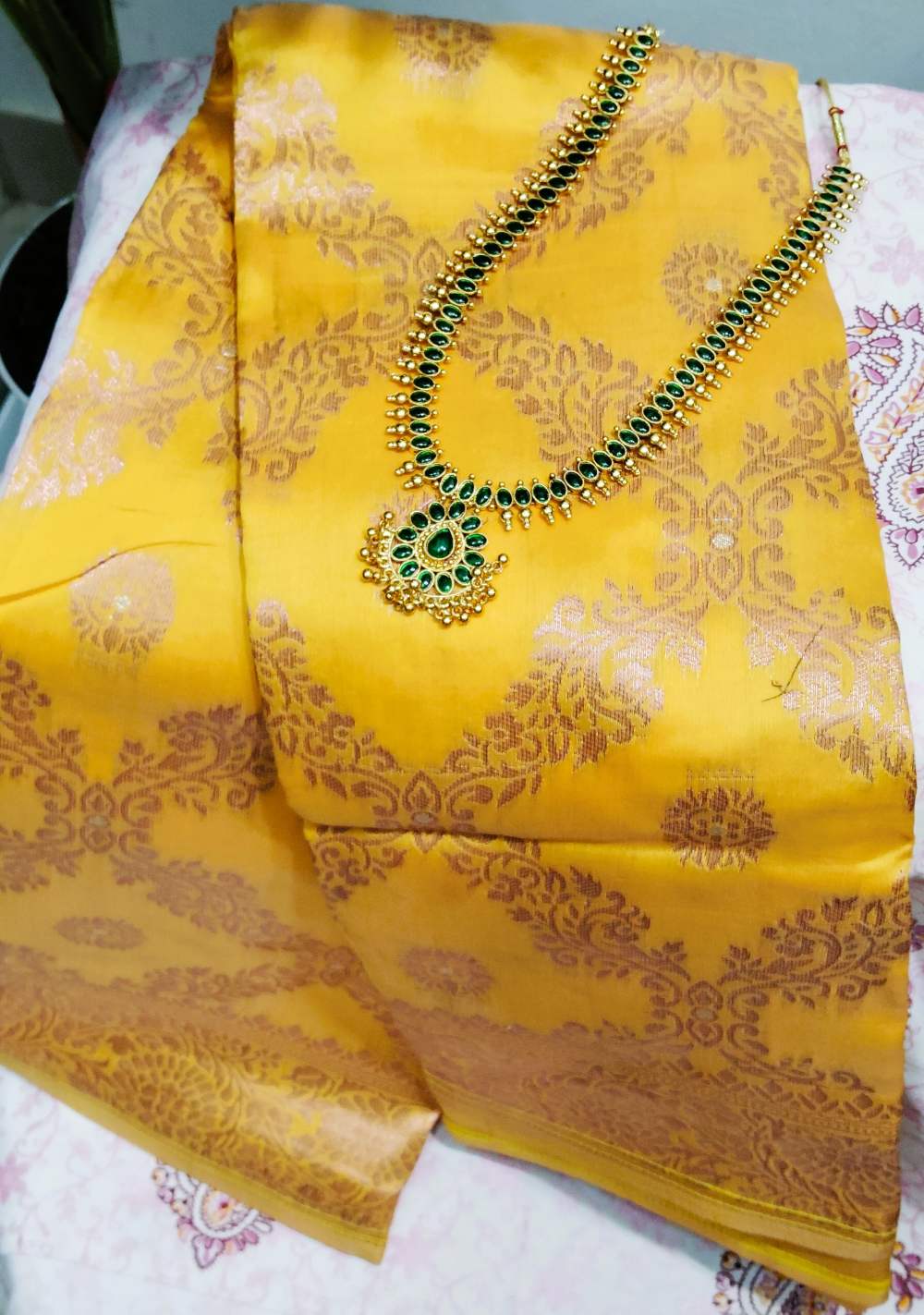Semi Silk Jacquard Saree