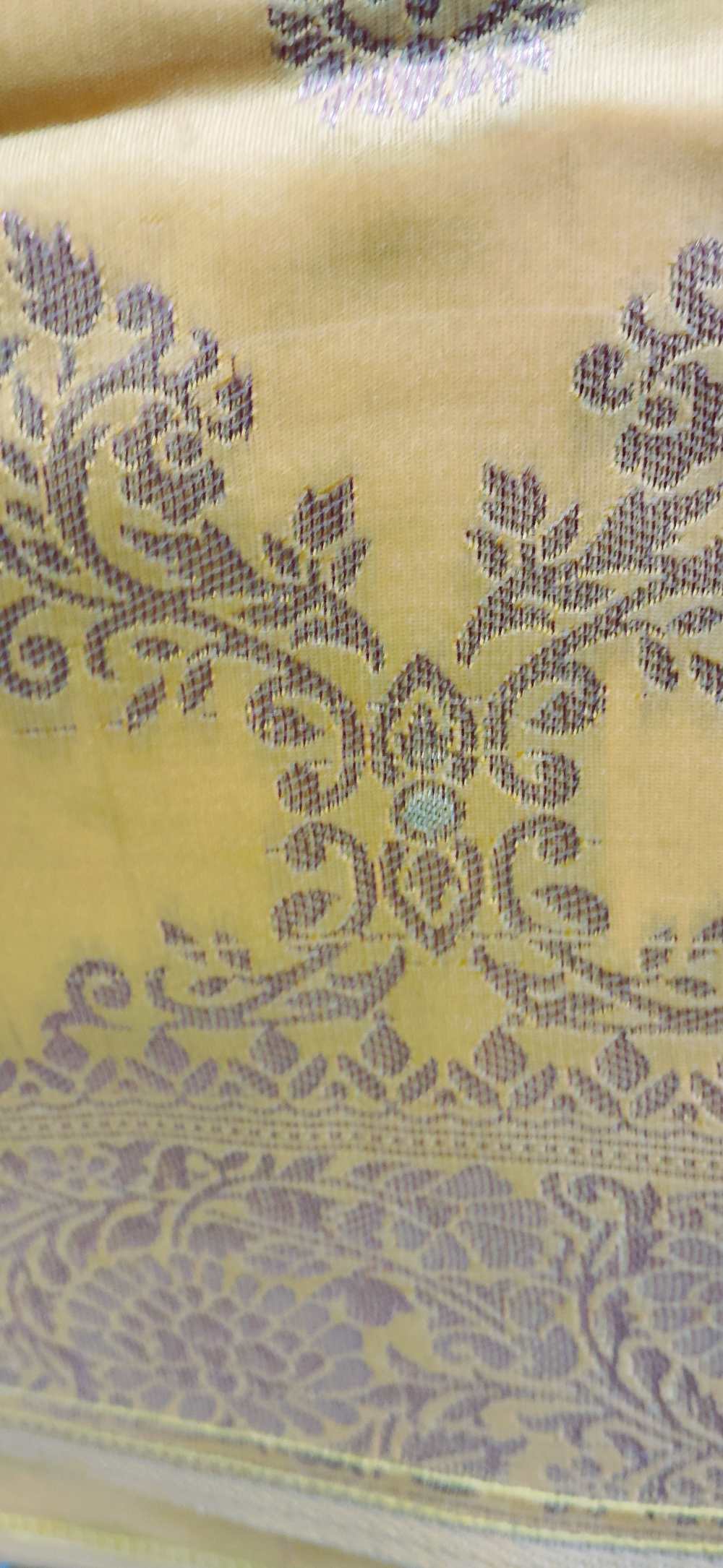 Semi Silk Jacquard Saree with Rich Woven Design-4 Amazing Colours - Image 4