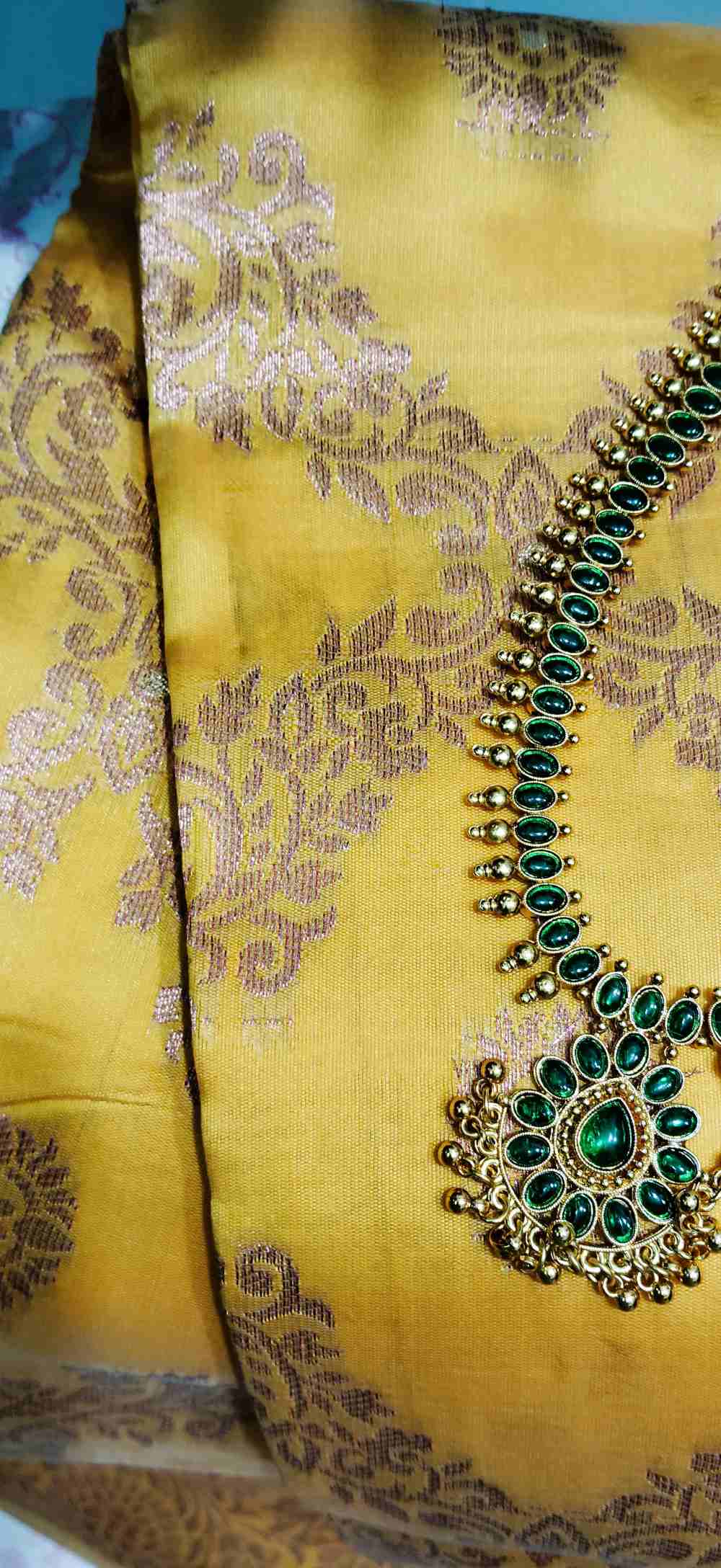 Semi Silk Jacquard Saree